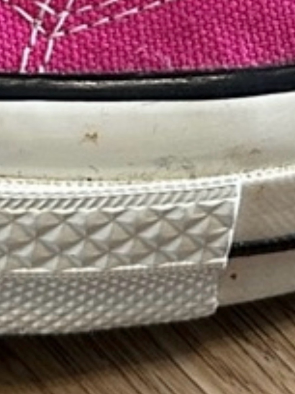 Converse Chuck Taylor High Top Hot Pink Canvas Sneakers Size 12 Barbiecore - Picture 13 of 13
